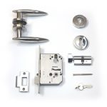 3237-1 | ALFAB Australia AUSWIDE FULL STAINLESS STEEL POLISHED LEVER LOCKSET