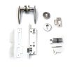 AUSWIDE FULL STAINLESS STEEL POLISHED LEVER LOCKSET
