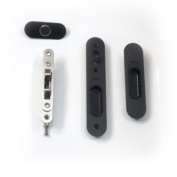 LOCK SLID ANOD. BLK 28.5-38mm MS TALON H/DUTY BACKSET