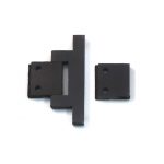 Swing Pivot Black Hinges Set 1000 Series