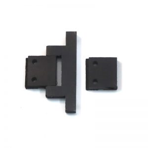 Swing Pivot Black Hinges Set 1000 Series
