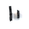 Swing Pivot Black Hinges Set 1000 Series