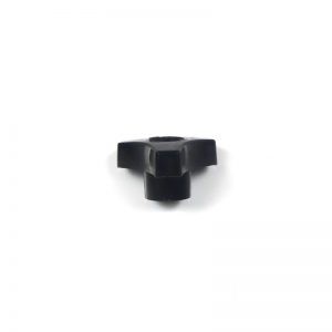 SWINGBOLT/KEEPER - BLACK KNOB