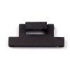 Swing Pivot Black Hinges Set 500 Series