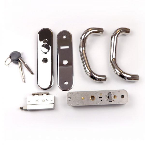 Parrot Beak Exterior Key Lock for Sliding Door Stainless Steel