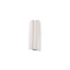 White Aluminium Frame Rubber Screw Cover Trim