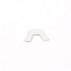 White Aluminium Frame Rubber Screw Cover Trim