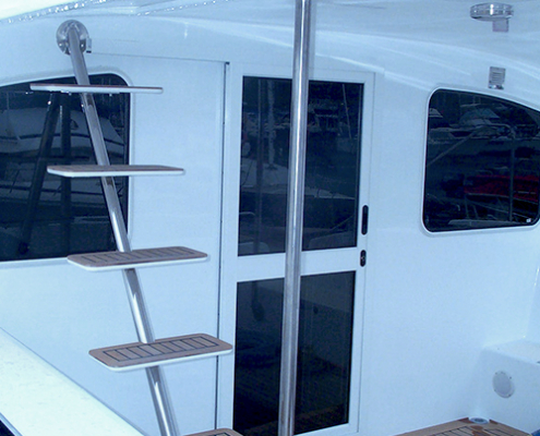 Custom Sliding Marine Door | ALFAB Australia Custom Sliding Marine Door