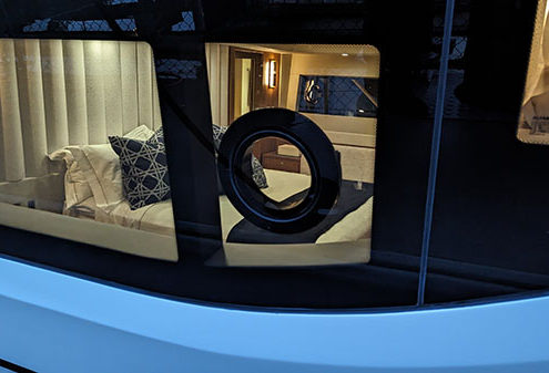 Portlight portholes exterior view - HLC-150 and HLC-180